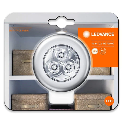 Lampe LED mobile LEDVANCE DOT-it à piles 0,23W / 7000K blanc froid  - Image 3
