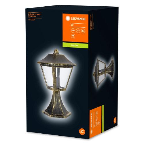 Pylônes de jardin LED LEDVANCE, éclairage pour applications extérieures, culot E27, hauteur : 33 cm, Endura Classic Trad - Image 3