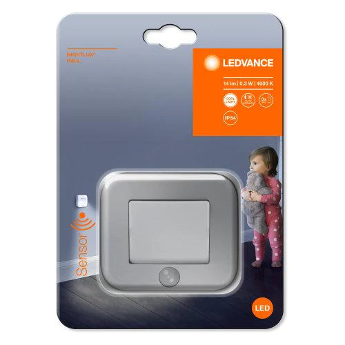 LEDVANCE NIGHTLUX® Hall veilleuse LED à batterie avec capteur 0,3W / 4000K blanc froid - Image 3