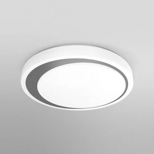 LEDVANCE Wifi SMART+ Orbis Moon Plafonnier LED Tunable Blanc 48cm 32W / 3000-6500K Gris - Image 5
